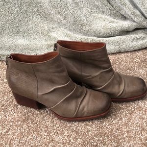 Kork-Ease Gray Short Boots